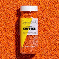 Supernatural Orange Softies Sprinkles, Dye-Free Vegan Dessert Decor, 3oz by Supernatural