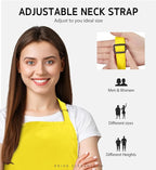 Syntus Apron for Men Women, Adjustable Cooking Kitchen Chef Aprons - Image 5