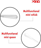 OYV Scandinavian Modern Colors Mini Whisk Set, 8.5 in Mini Whisks - Image 3