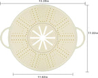 Silicone Splatter Screen for Frying Pans, Oil Splash Guard Cover - Image 2