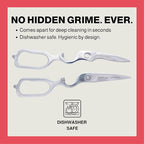 Heavy Duty Kitchen Scissors for Food — All Purpose Cooking Scissors, All - Image 3