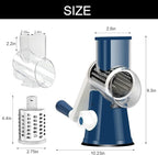 Cambom Rotary Cheese Grater Hand Crank Cheese Shredder - Image 5