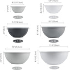 BoxedHome BPA Free Plastic Round Mixing Bowl - Image 3
