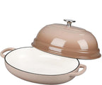 EDGING CASTING Enameled Oval Cast Iron Dutch Oven Pot - Image 5