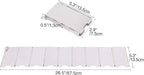 REDCAMP Folding Outdoor Stove Windscreen, 9 Plates Aluminum Camping Stove - Image 2