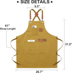ZOMAO Chef Apron for Women Men - Image 7