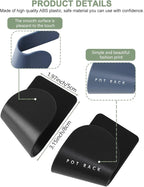Tendiren Pot Lid Organizer, 6 Pairs of Adjustable Wall Mount Pot Lid Holder - Image 2