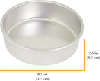 Chicago Metallic Recycled Aluminum 8 inch Round Cake Pan - Image 2