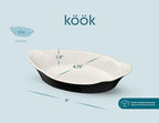 Au Gratin Baking Dishes, by Kook, Mini Casserole Dish, - Image 5