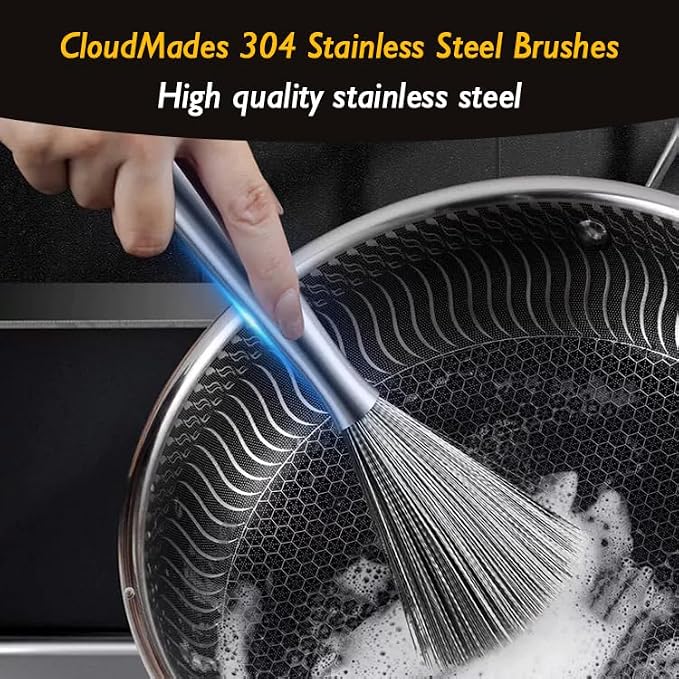 Stainless Steel Dish Brush - Image 2