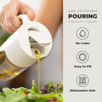 Zuutii Olive Oil Dispenser Bottle 18.6oz – Auto Flip Glass Vinegar Bottle - Image 3