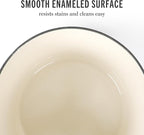 Martha Stewart Gatwick 4 Quart Enamel Cast Iron Dutch Oven - Image 8