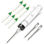 CloudHand Meat Turkey Pop Up Timer & Flavor Injector Set, Turkey Thermometer by CloudHand