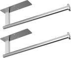 CUXIXA Paper Towel Holder Under Cabinet 2 Pack, Upgraded Adhesive Paper Towel by CUXIXA