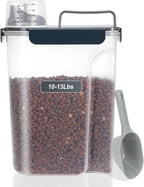 LEAWALK 10-13 Lbs Upgrade Capacity Dog Cat Food Storage Container, Pet Dog by LEAWALK