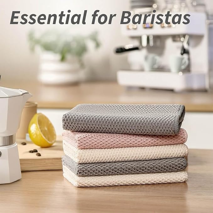Barista Towel, Microfiber Cleaning Cloths, Espresso Machine Accessories - Image 7