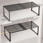Extendable Metal Wire Shelf Organizer - Image 2