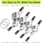 Measuring Cups & Spoons Set of 18 - Image 3