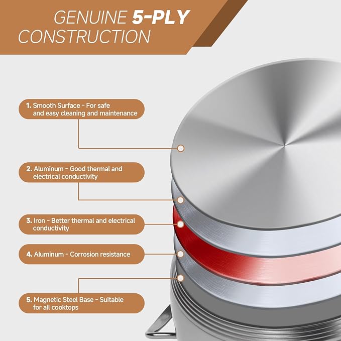 Ohtomber Stainless Steel Stock Pot - Image 4