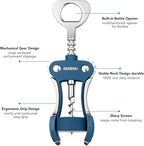 Beneno Wine Opener, Zinc Alloy Premium Wing Corkscrew - Image 2