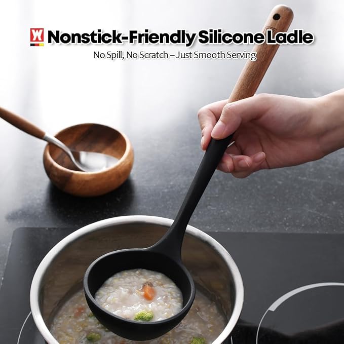 Cooking Ladle: Silicone Kitchen Utensil - Image 4