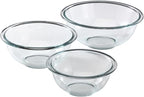 Pyrex Essentials Glass Mixing Bowls Set by Pyrex