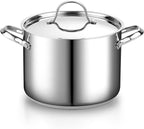 Cooks Standard 18/10 Stainless Steel Stockpot 8-Quart, Classic Deep Cooking Pot by CooksStandard