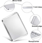 TeamFar Baking Sheet with Rack, 17.6 x 13 x 1 inch Stainless Steel Baking Pan - Image 3
