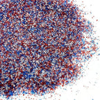 Edible Red White and Blue Sanding Sugar Sprinkles 142g/ 5.01oz Patriotic Sugar Crystals for cake decorating Ice Cream Toppings and Cookie Decorating for Independence Day - Image 3