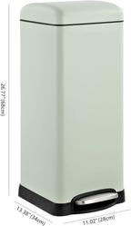 happimess HPM1007E Betty Retro 8-Gallon Step-Open Trash Can - Image 4