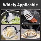 Stainless Steel Cooking Utensils Set, Wok Utensils Set Include Wok Ladle - Image 4