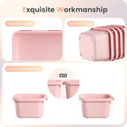 A-LuGei【【5 Size】 Tool Box Organizer Tray Divider Set, 【Pink】 Desk - Image 6