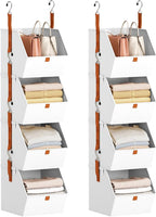 Homsorout Hanging Closet Organizer 4 Tier by Homsorout