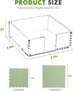 Kordory Acrylic Cocktail Napkin Holder - Image 2