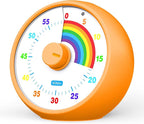 Visual Timer for Kids, 60-Minute Countdown Timer for Classroom Office Kitchen by kieckysquirrel