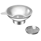 Canning Funnel with Strainer by Unknown