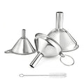 Small Funnels for Filling Bottles, Food Grade Mini Metal Funnel for by BLIGKO