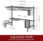 Sakugi Over The Sink Dish Drying Rack - Image 3