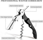 HYZ 2-Pack Wine Opener Waiter Corkscrew, Professional Wine Key - Image 3