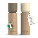 LARS NYSØM Wooden Salt and Pepper Grinder Set Manual by LN