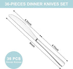 36 Pieces Butter Knives Set - Image 2