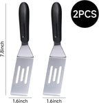 2 Pack Mini Spatula Stainless Steel Small Spatula - Image 7