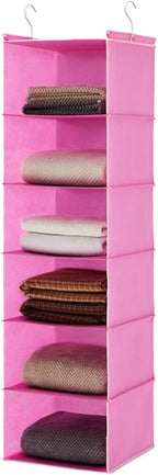 MAX Houser 6-Shelf Hanging Closet Organizer, Hanging Storage Shelves by MAXHouser