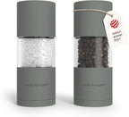 LARS NYSØM Salt and Pepper Grinder Set, Manual Salt and Pepper Mills by LN