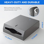 Paper Towel Dispenser Wall Mount Commercial c-fold/Multi-fold/Tri-fold - Image 4
