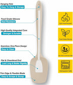 Silicone Spatula Set, High Heat Resistan Rubber Spoon Spatula, Non-Stick - Image 2