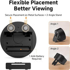 60-Minute Visual Timer, Twist to Set, Loud Battery-Powered Alarm, Minimalist - Image 4