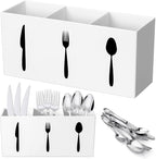 Suzile Acrylic Cutlery Storage Organizer Bin Silverware Caddy Countertop Knife by Suzile