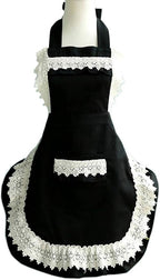 Hyzrz Lovely Home Work Adjustable Apron Shop Cake Kitchen Cooking Aprons by Hyzrz