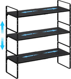 15.5 to 25.5 Inch Kitchen Cabinet Shelf Organizers, Adjustable Kitchen Counter by X-cosrack
